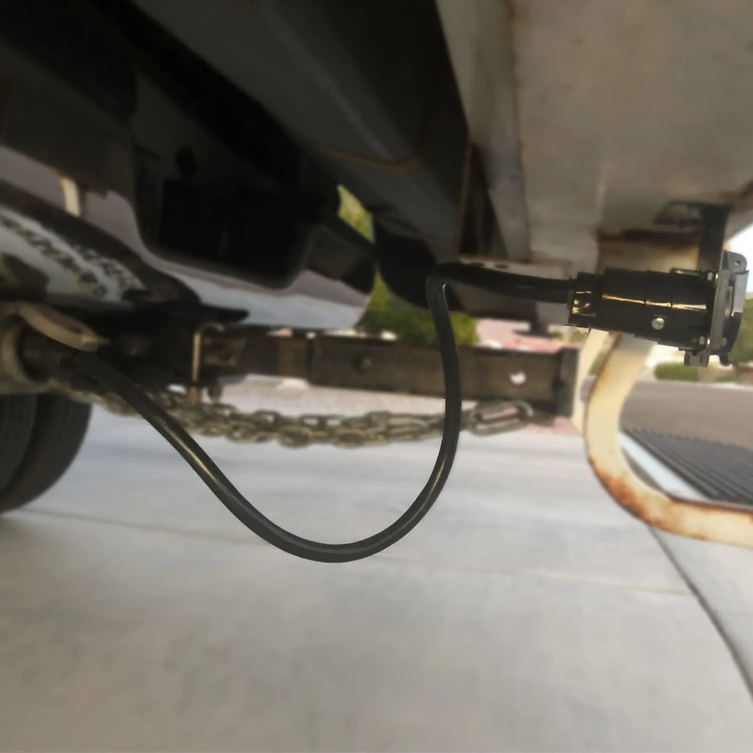 12FT 7-Way Trailer Plug Socket Extension Cable