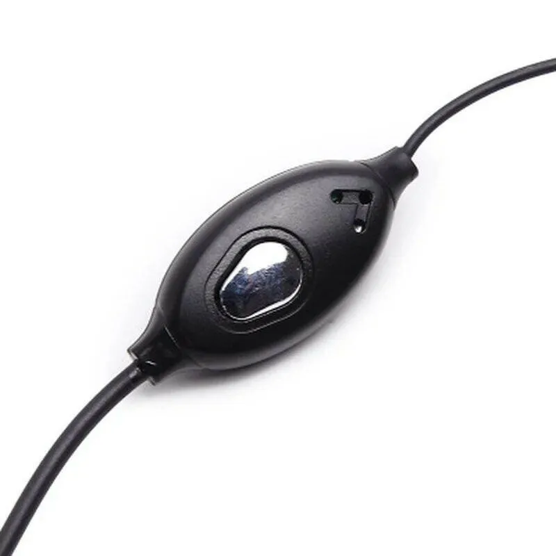 2-pin Head-mounted Walkie-talkie Headset Microphone Walkie-talkie Radio Safety Wire Headset