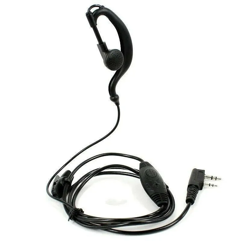 2-pin Head-mounted Walkie-talkie Headset Microphone Walkie-talkie Radio Safety Wire Headset