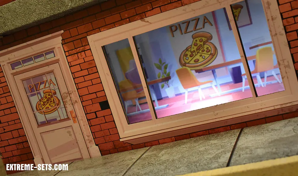 Animated Building Pop-Up 1:12 Scale Diorama - Extreme Sets