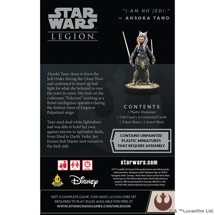 Atomic Mass Games - Star Wars Legion - Ahsoka Tano Operative Expansion