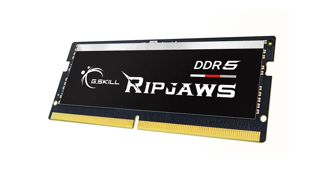 G.SKILL DDR5 SODIMM Ripjaws 16GB (1x16GB) DDR5 5600MHz F5-5600S4040A16GX1-RS Memory