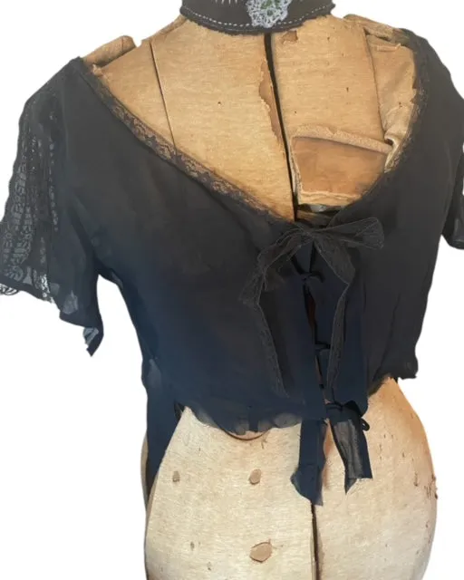 Kirsten Dirndl Blouse - Black