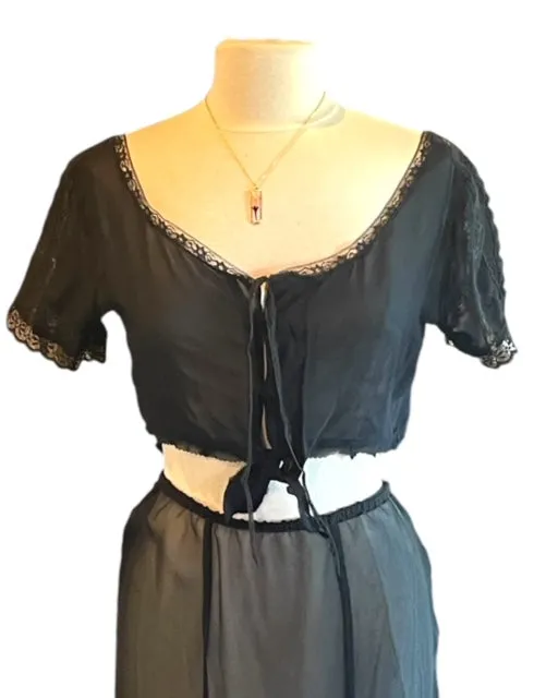 Kirsten Dirndl Blouse - Black