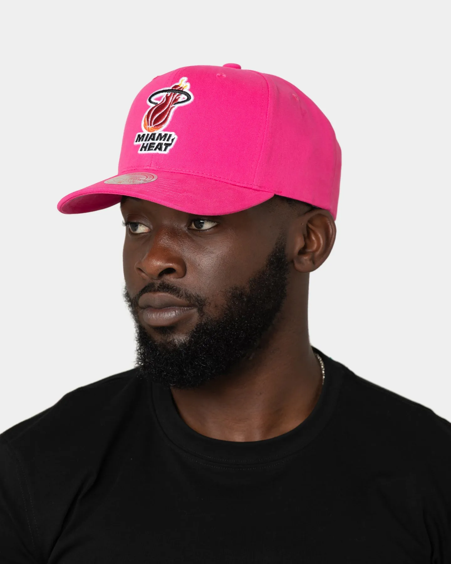 Mitchell & Ness Miami Heat 'Easy Win' Pro Crown Snapback Original Team Colours