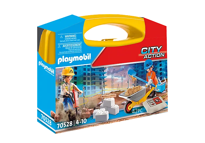 Playmobil City Action: Construction Site Carry Case