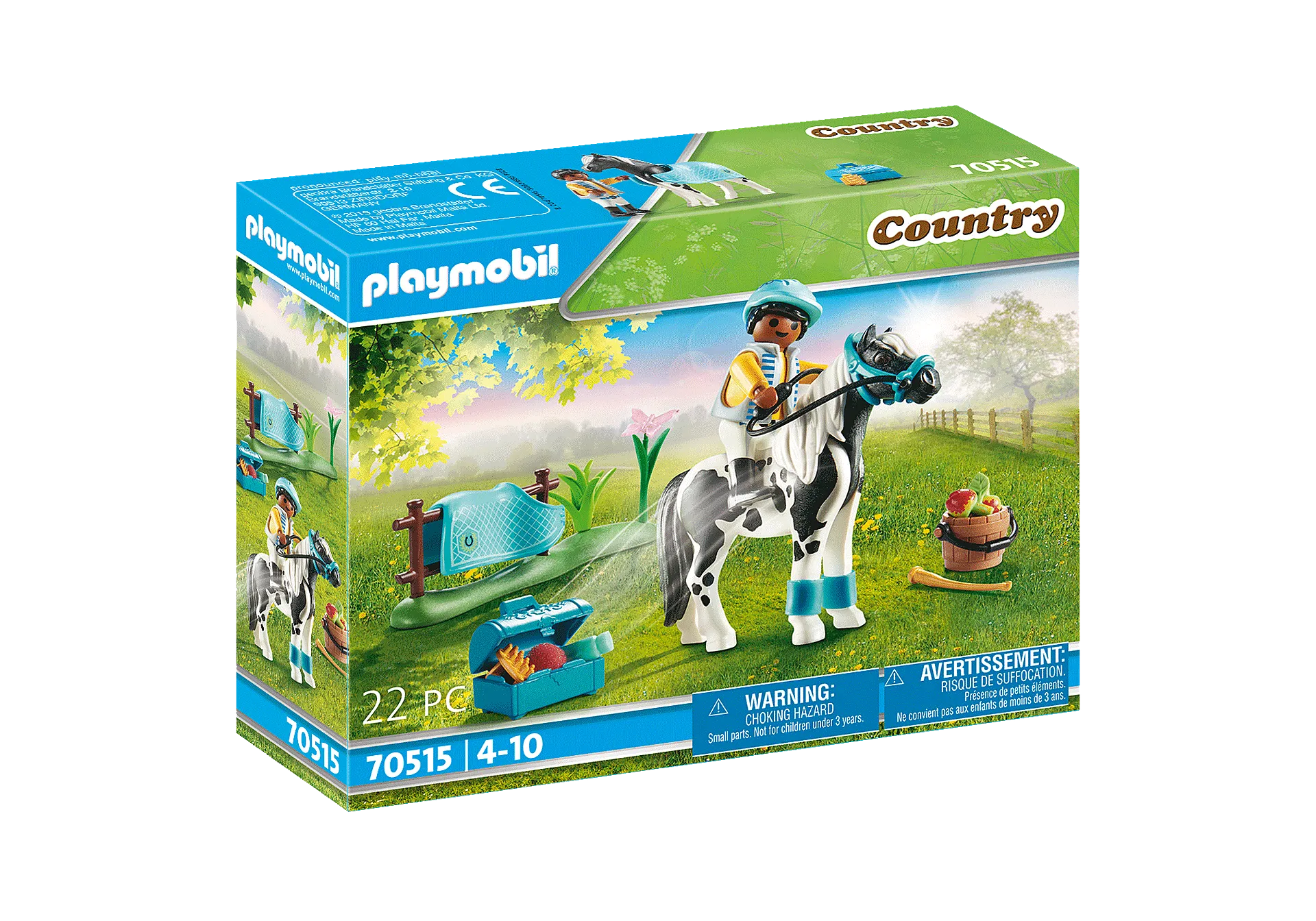 Playmobil Country: Collectible Lewitzer Pony