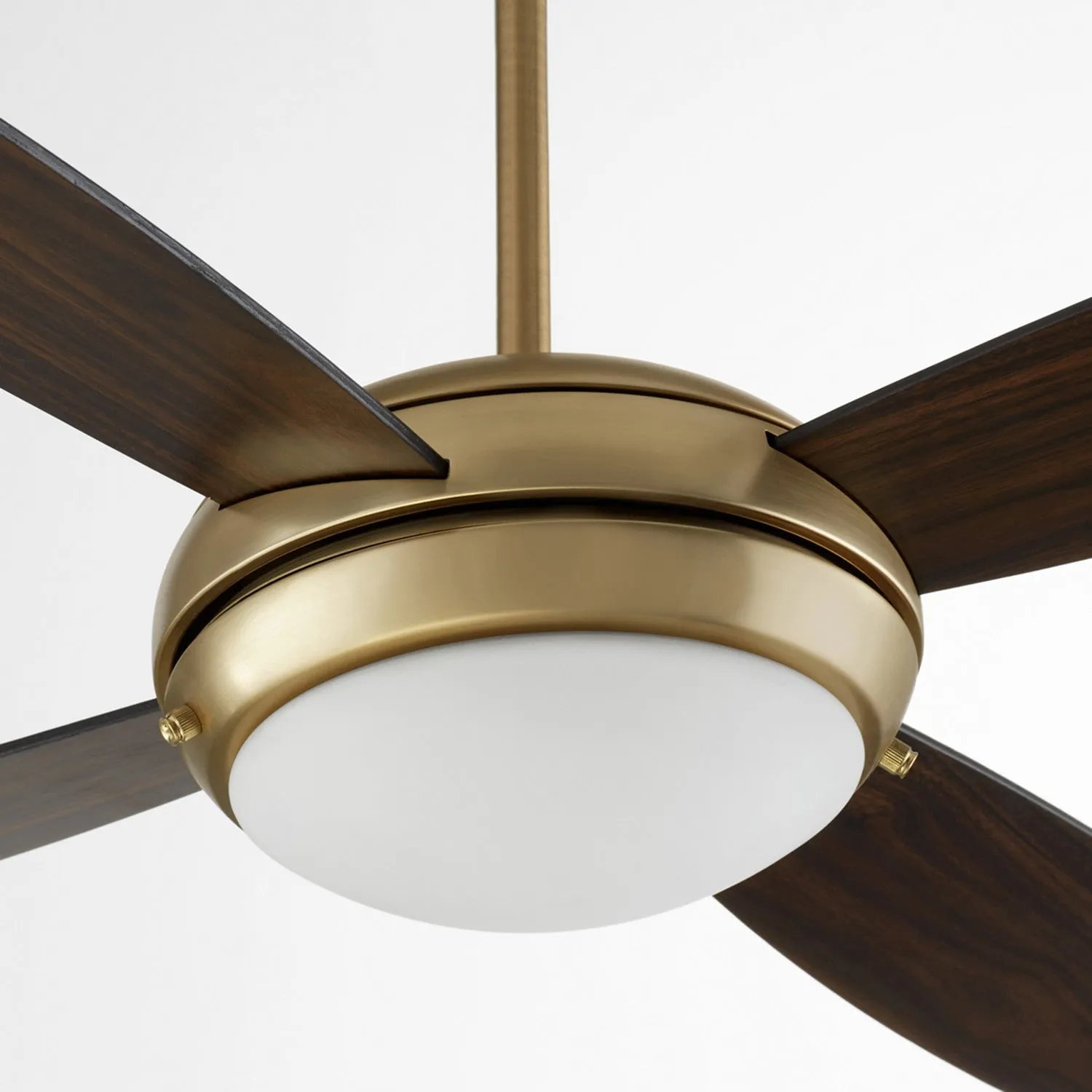 Quorum Expo 20524-80 Ceiling Fan - Aged Brass