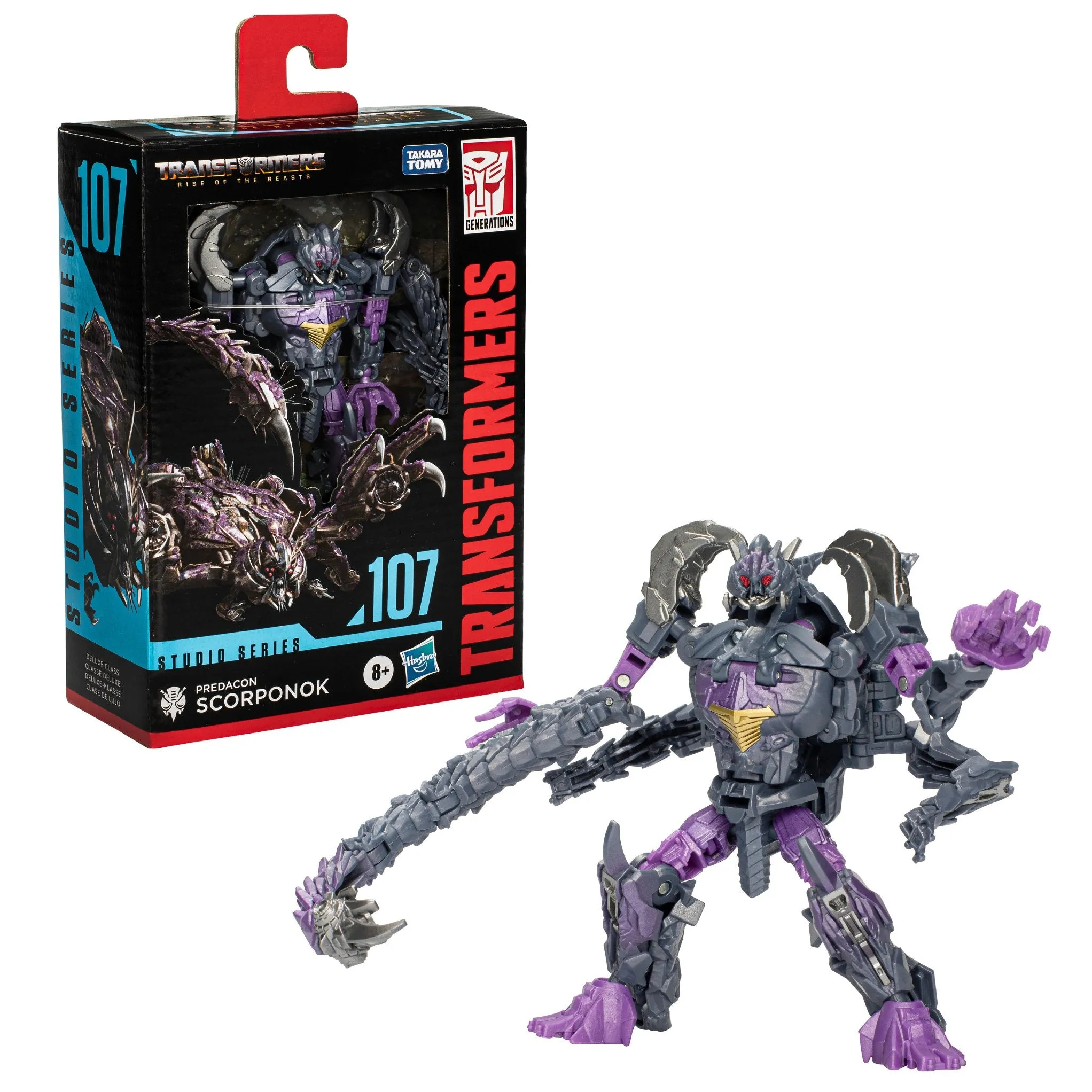Transformers Studio Series Deluxe Transformers: Rise of the Beasts 107 Predacon Scorponok
