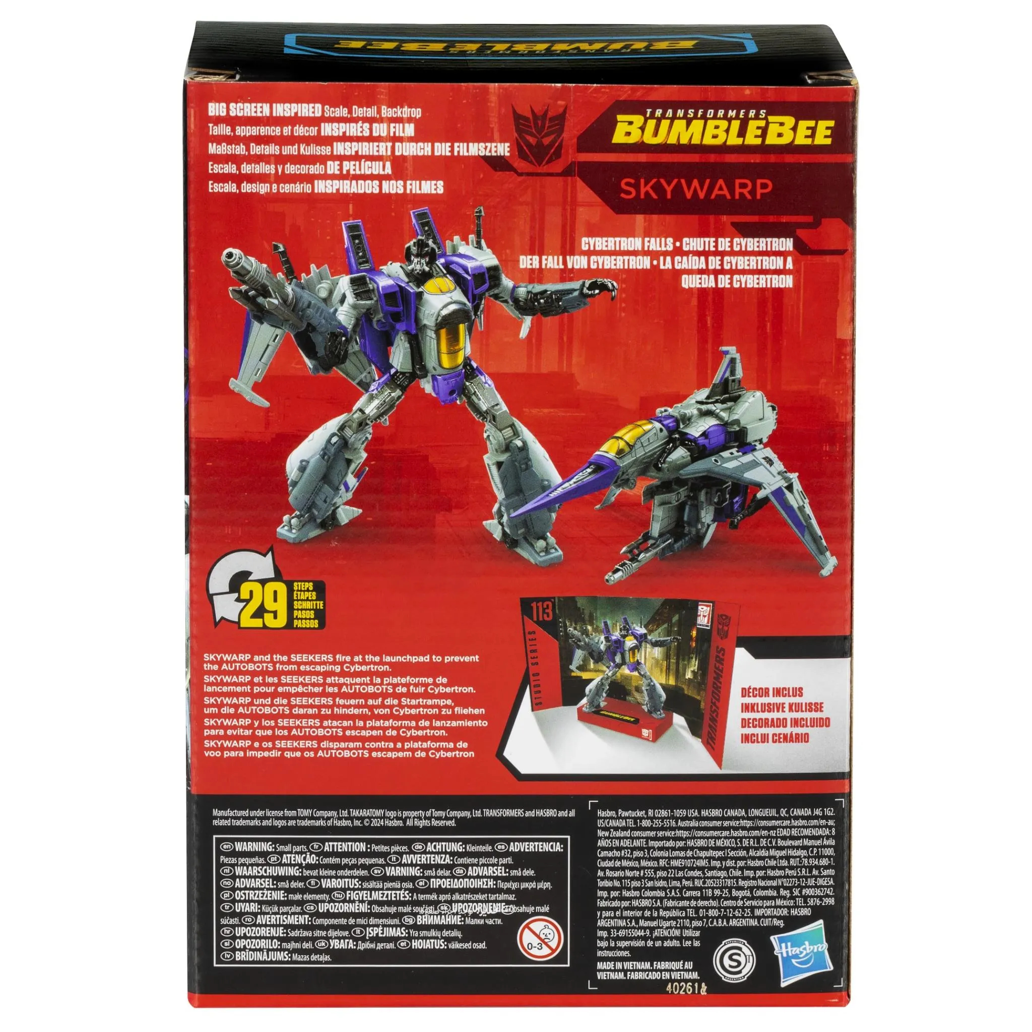 Transformers - Studio Series: Voyager Transformers: Bumblebee 113 Skywarp Figure