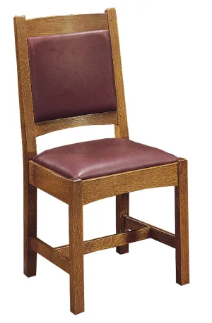 Upholstered Back Cottage Side Chair